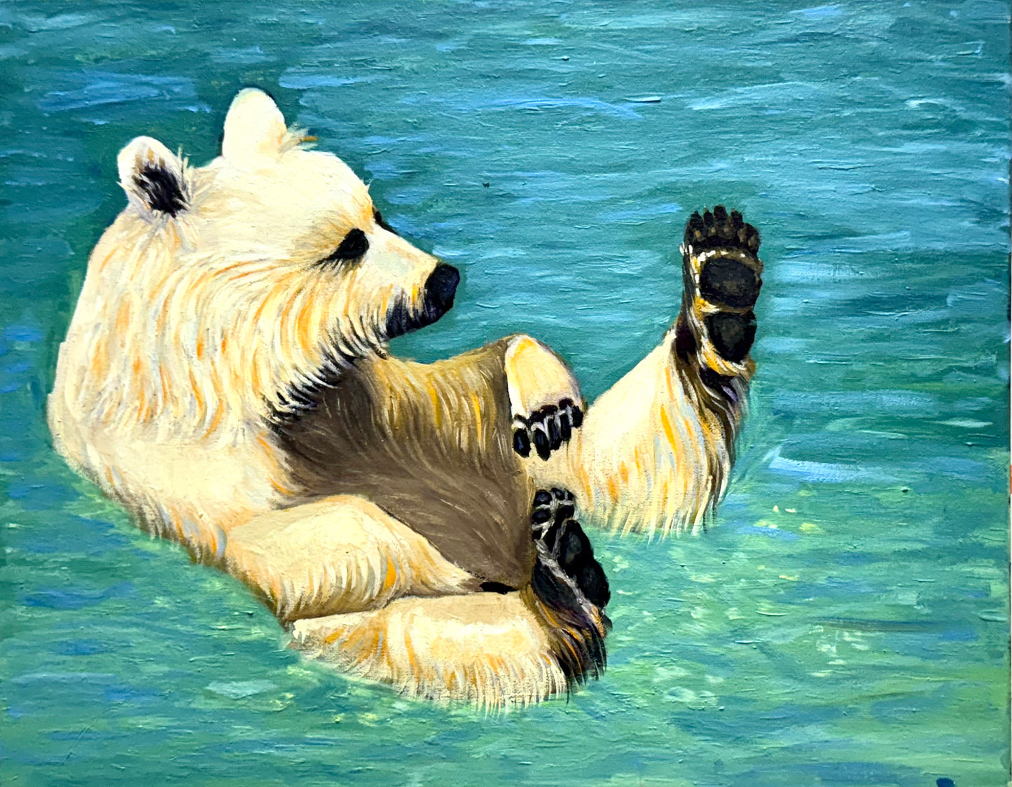 The Playful Pause 16"x20"