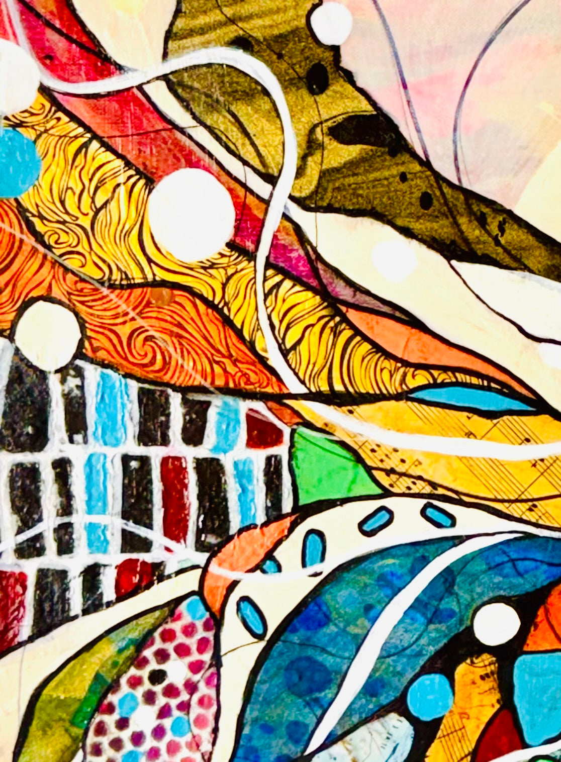 Harmonious Convergence 24"x24"