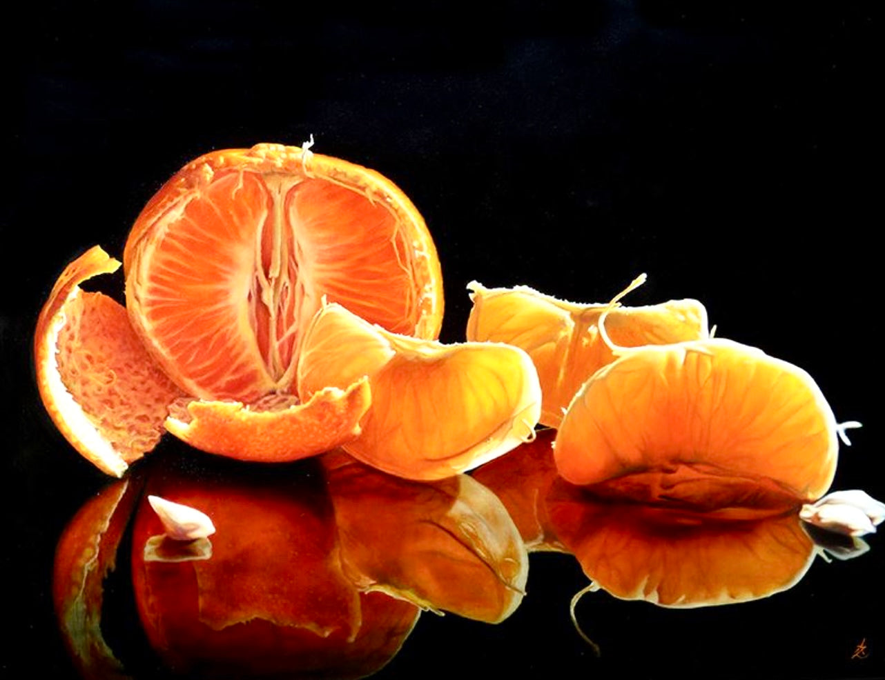 Citrus Glow 8"x10"