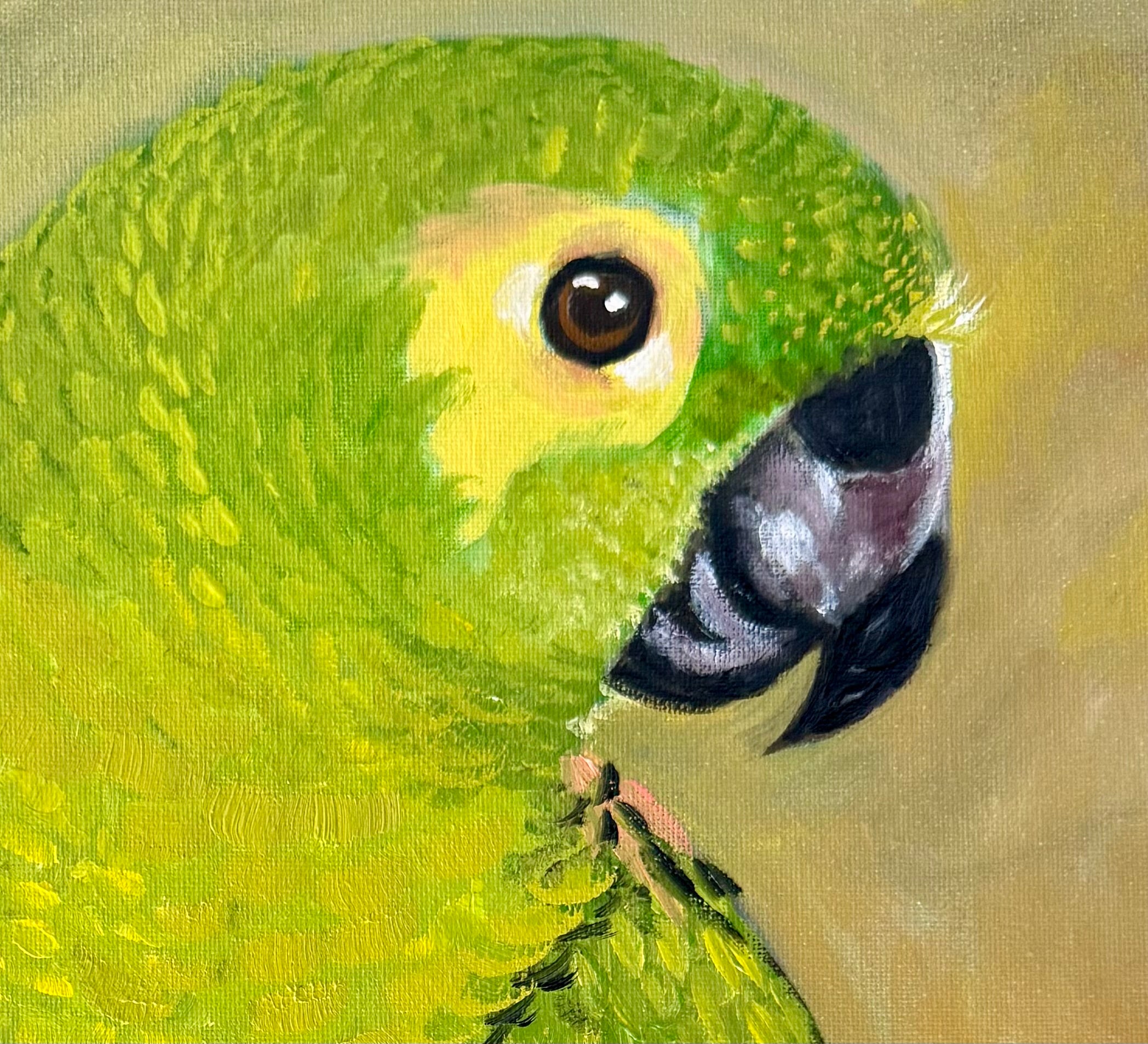 The Emerald Sentinel 16"x20"