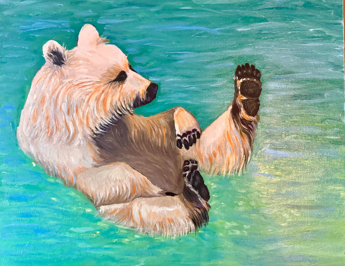 The Playful Pause 16"x20"