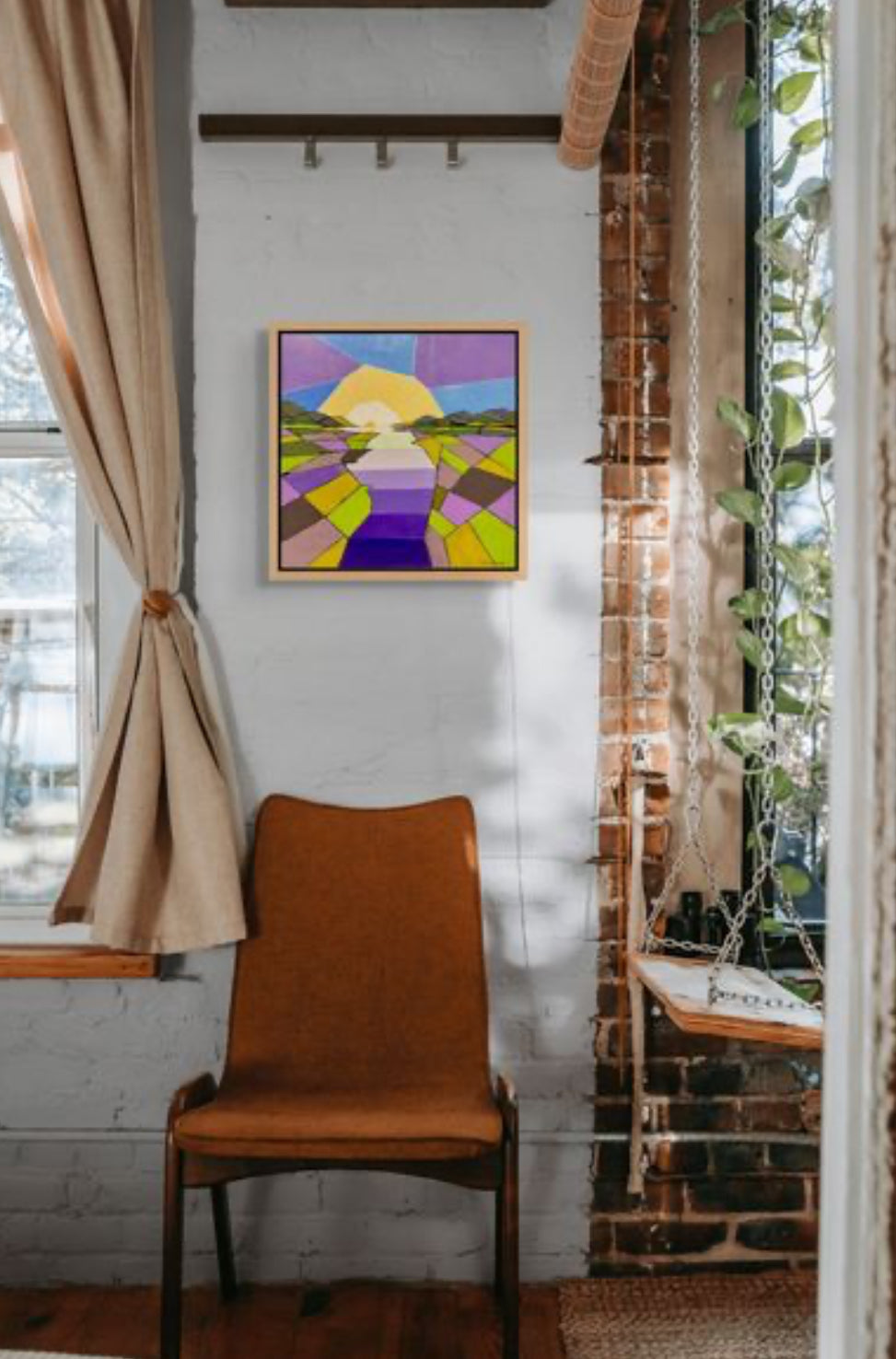 Morning Glory 18"x18"