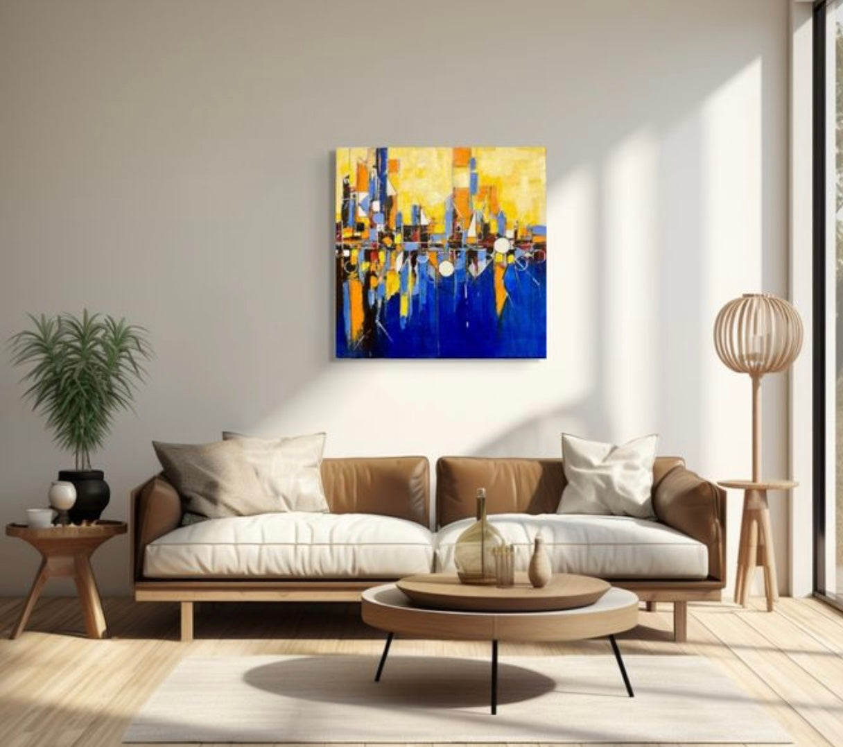 Urban Symphony 16"x16"