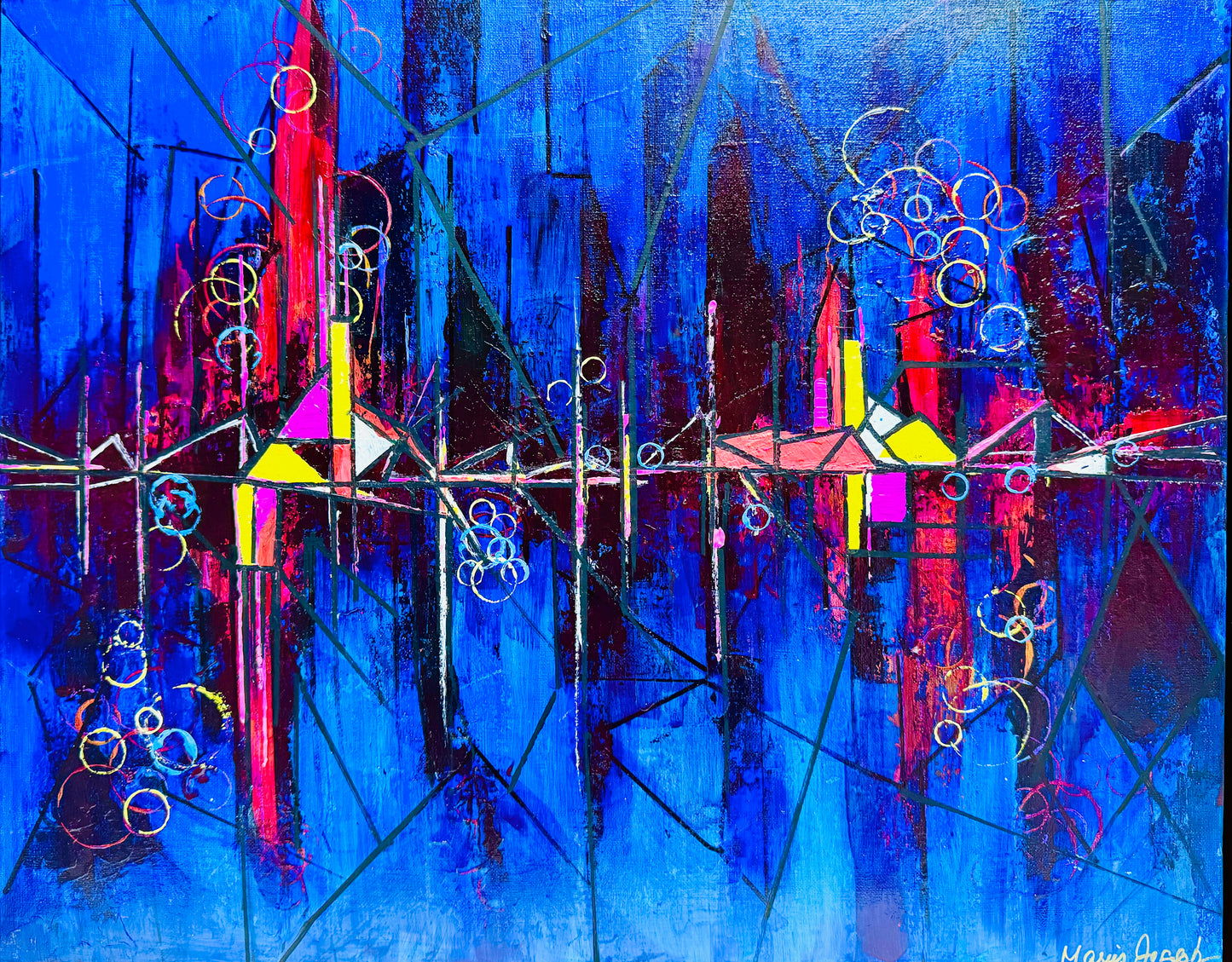 Symphony of Reflections 16"x20"