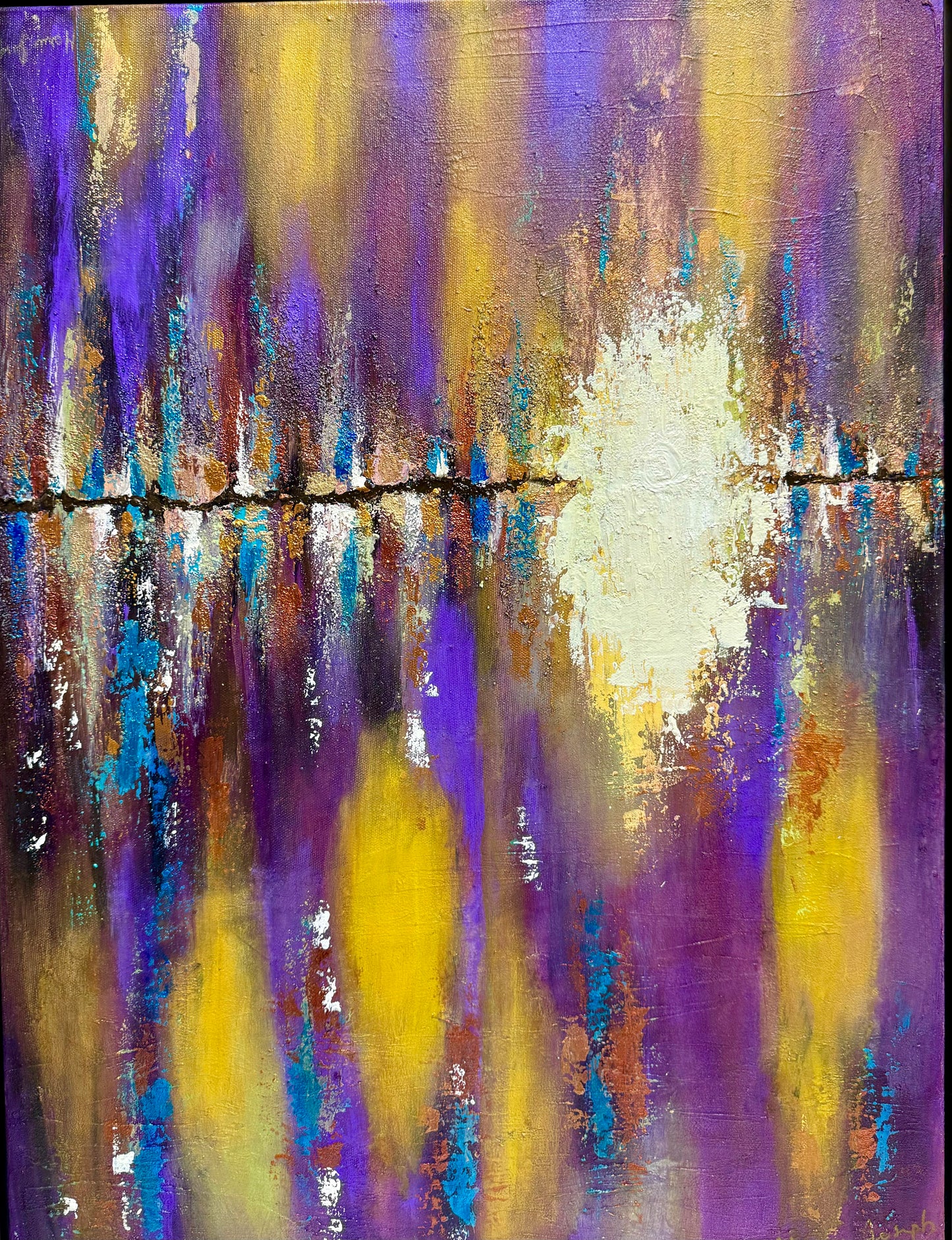 Distant Illumination 18"x24"