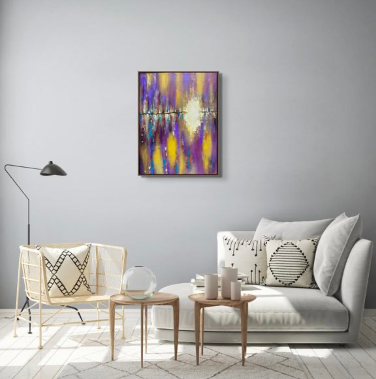 Distant illumination 18'x24"