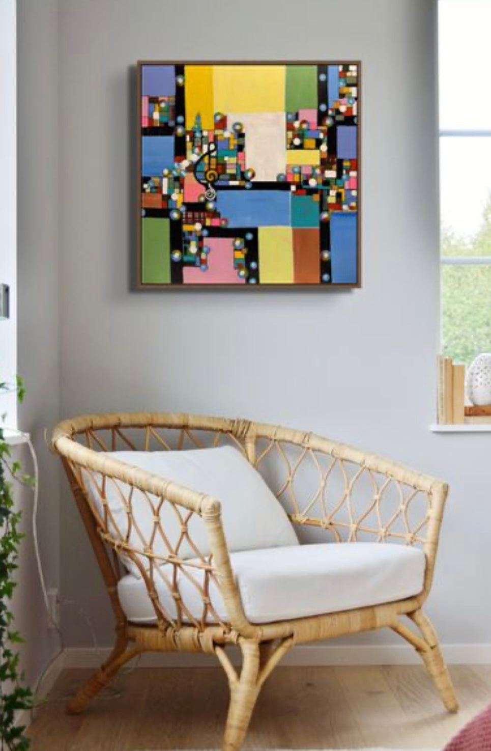 Let the Music Begin 24"x24"