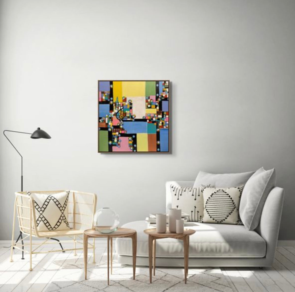 Let the Music Begin 24"x24"