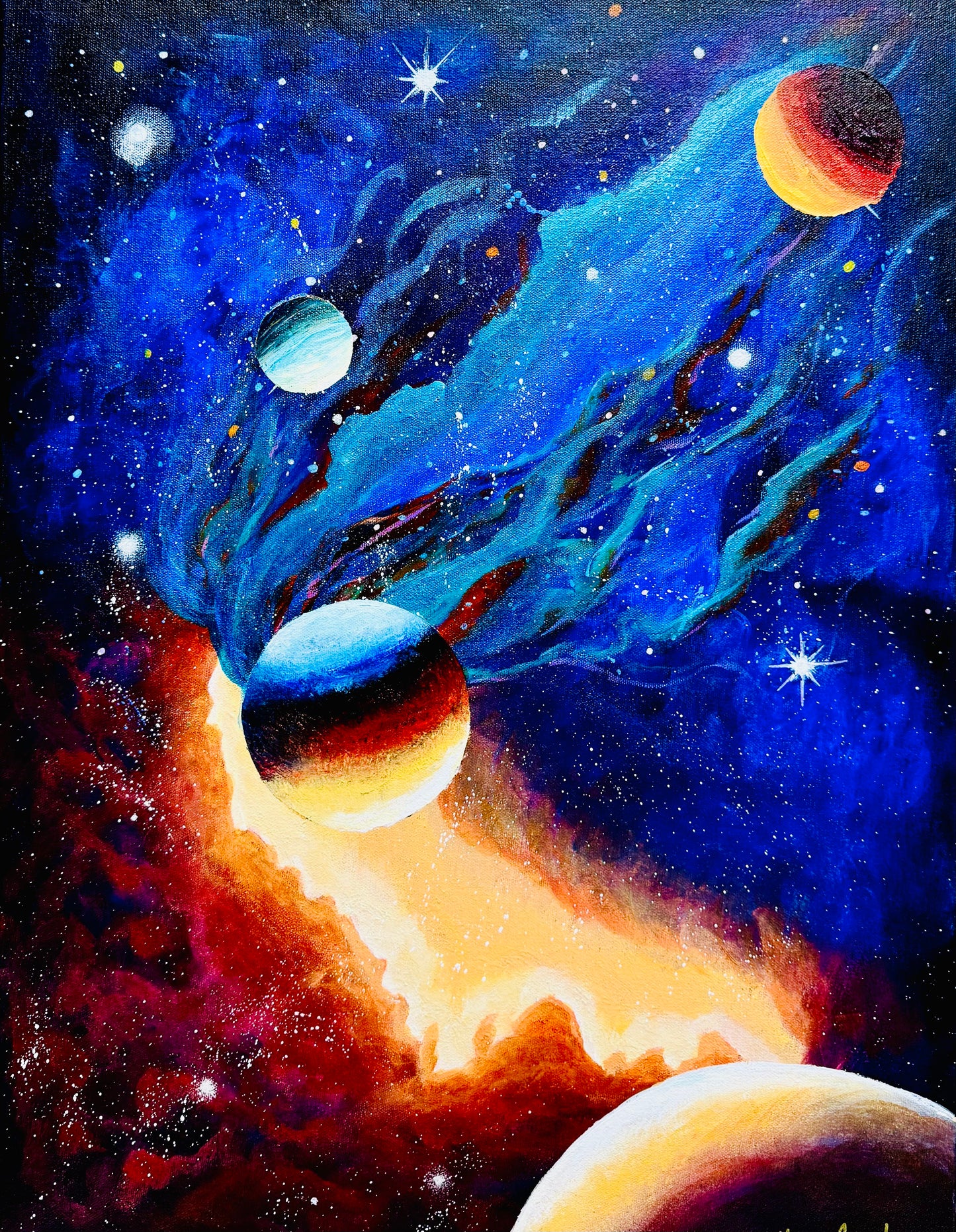 Celestial Awakening 18"x24"