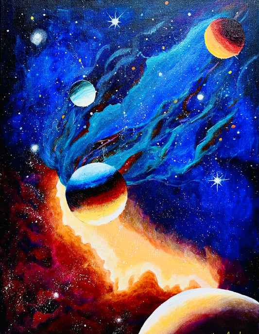 Celestial Awakening 18"x24"