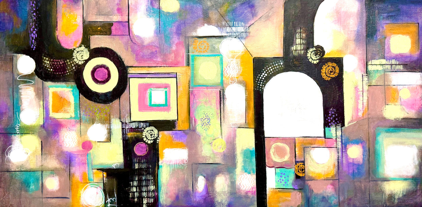 Urban Mosaic 24"x48"x1.5"