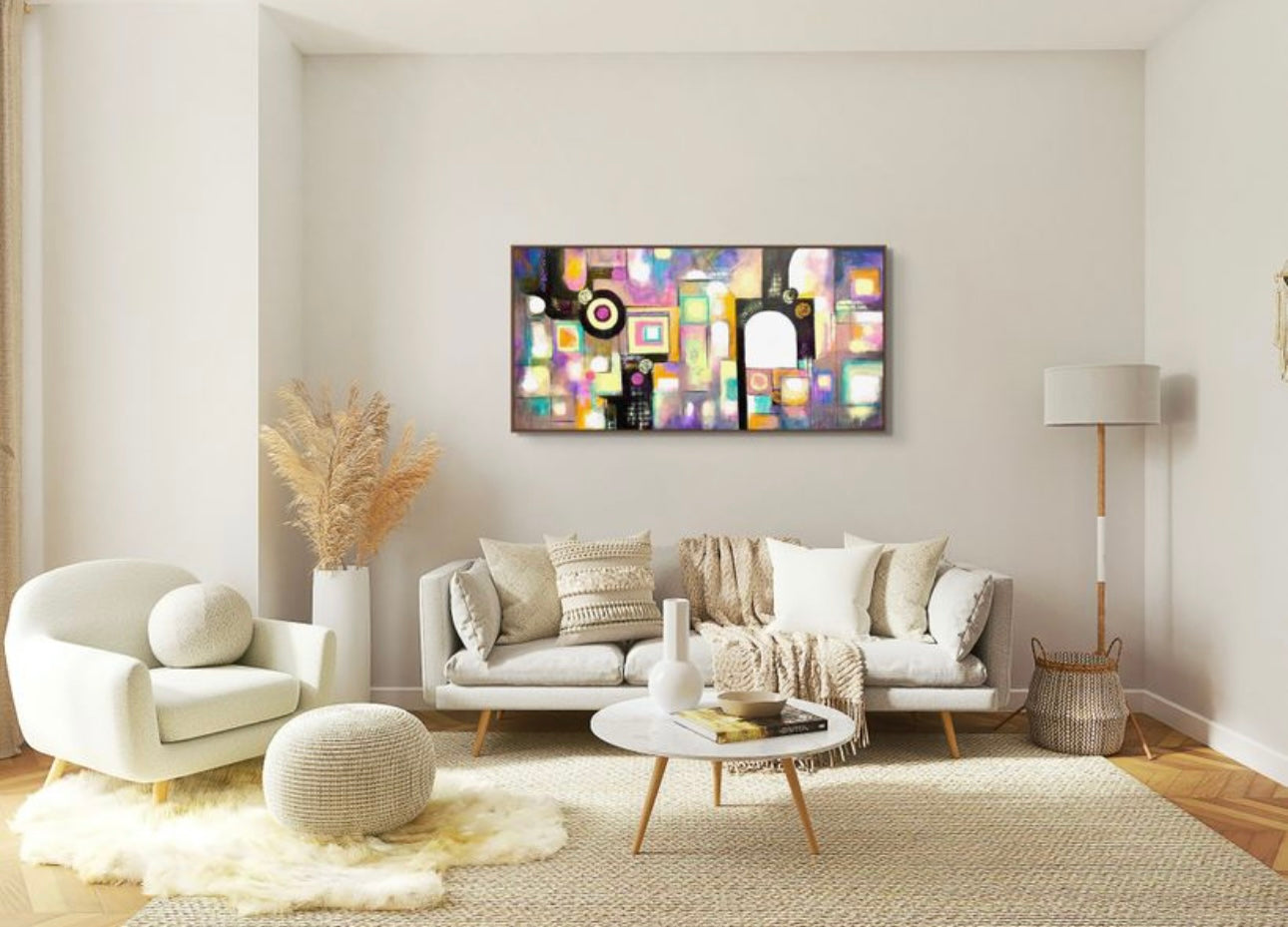 Urban Mosaic 24"x48"x1.5"