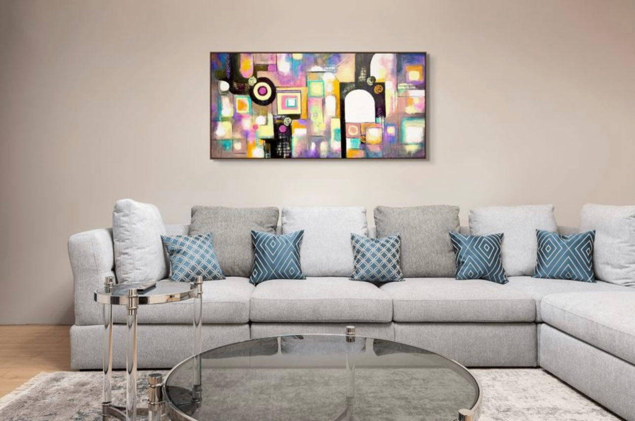 Urban Mosaic 24"x48"x1.5"