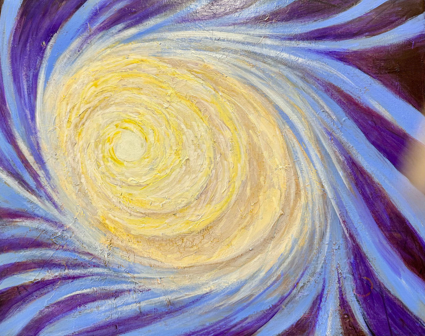 Radiant spiral 16"x20"