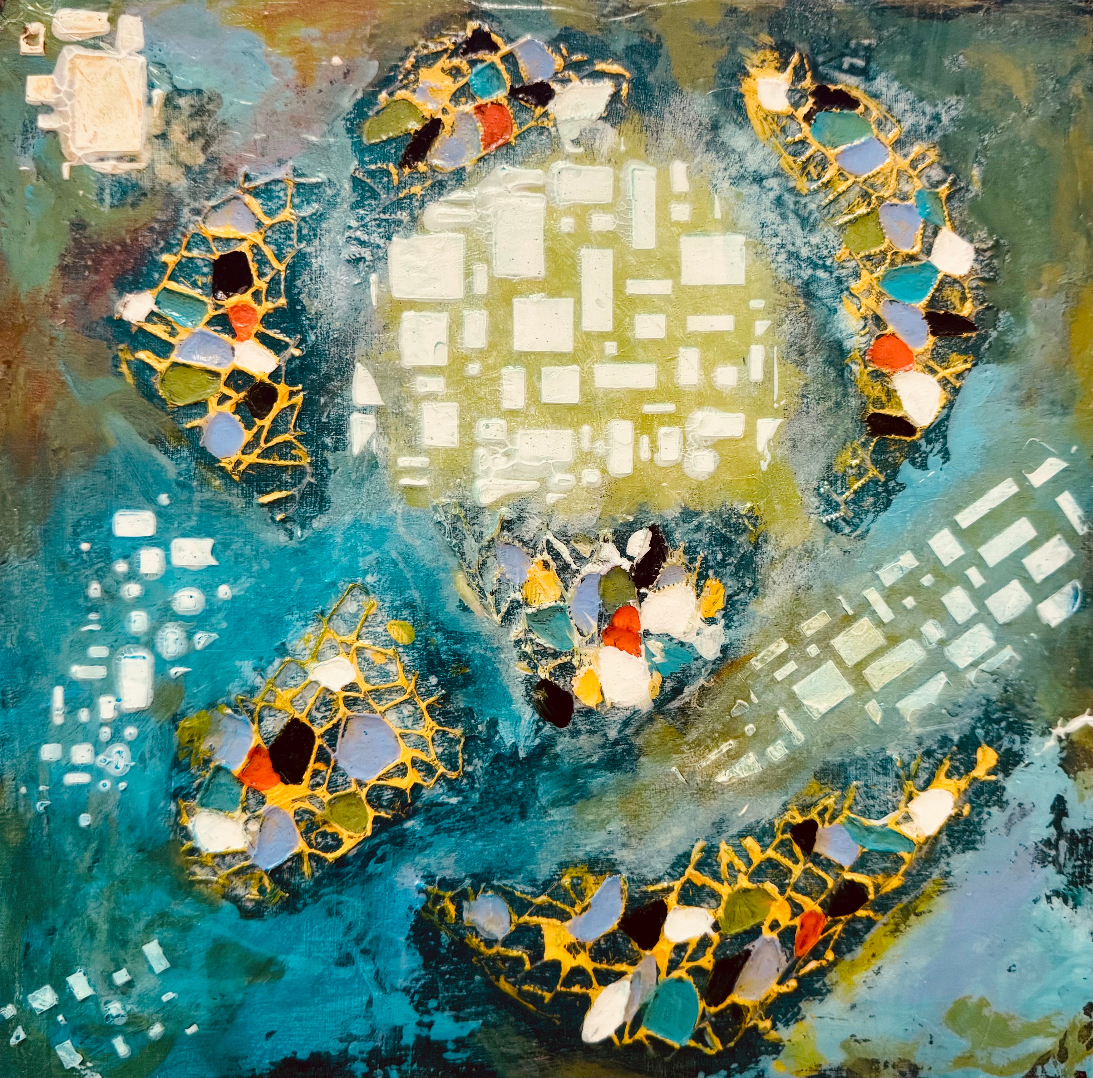 Fragments of formation 12"x12"