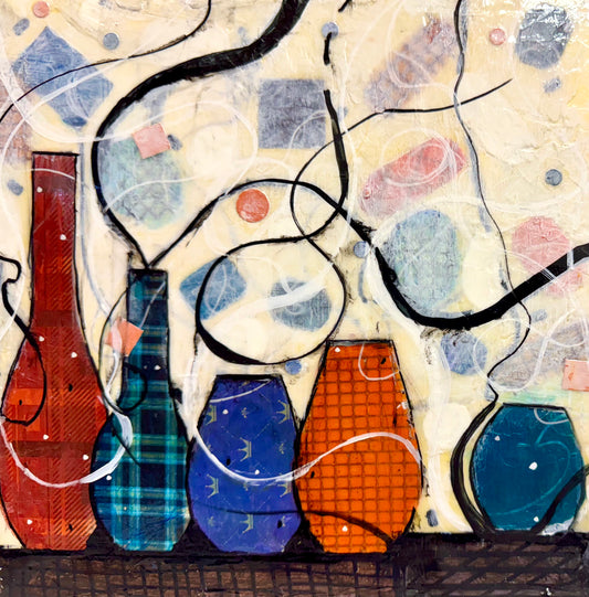 Conversations in colors 12"x12"