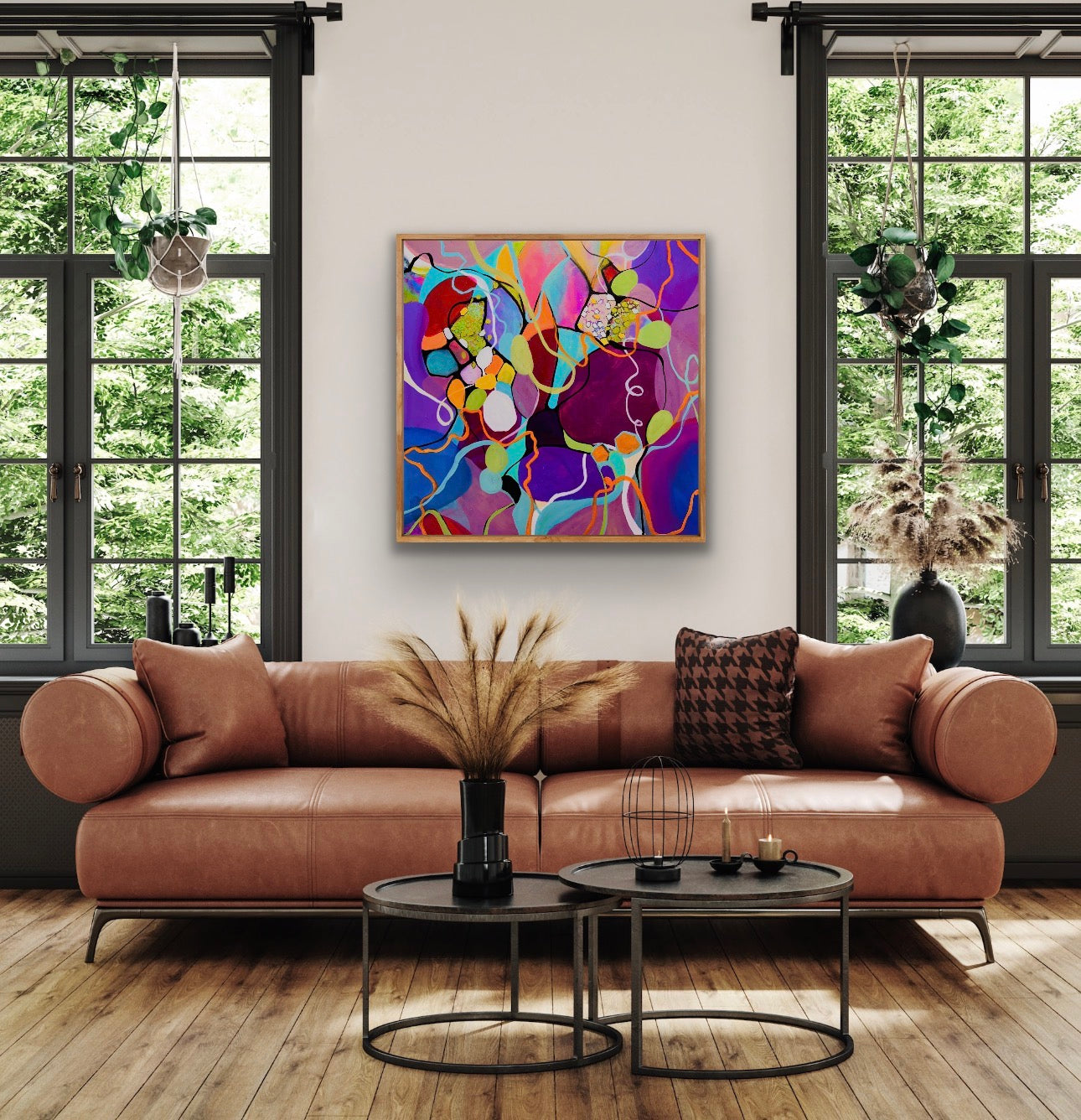 Royal Symphony 36"x36"