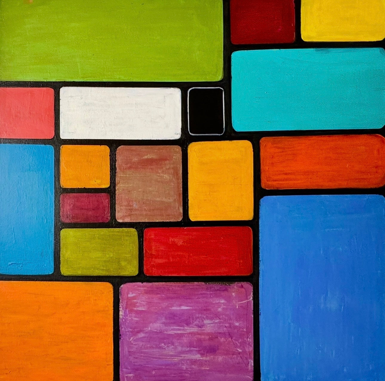 Symphony of Windows 36"x36"