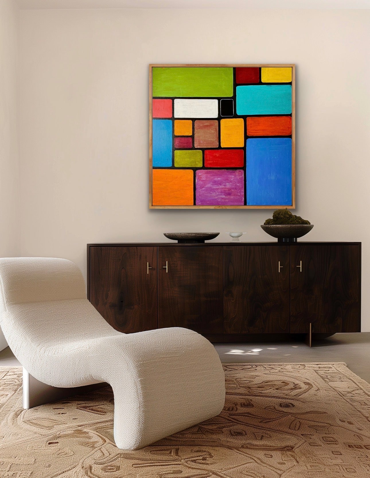 Symphony of Windows 36"x36"