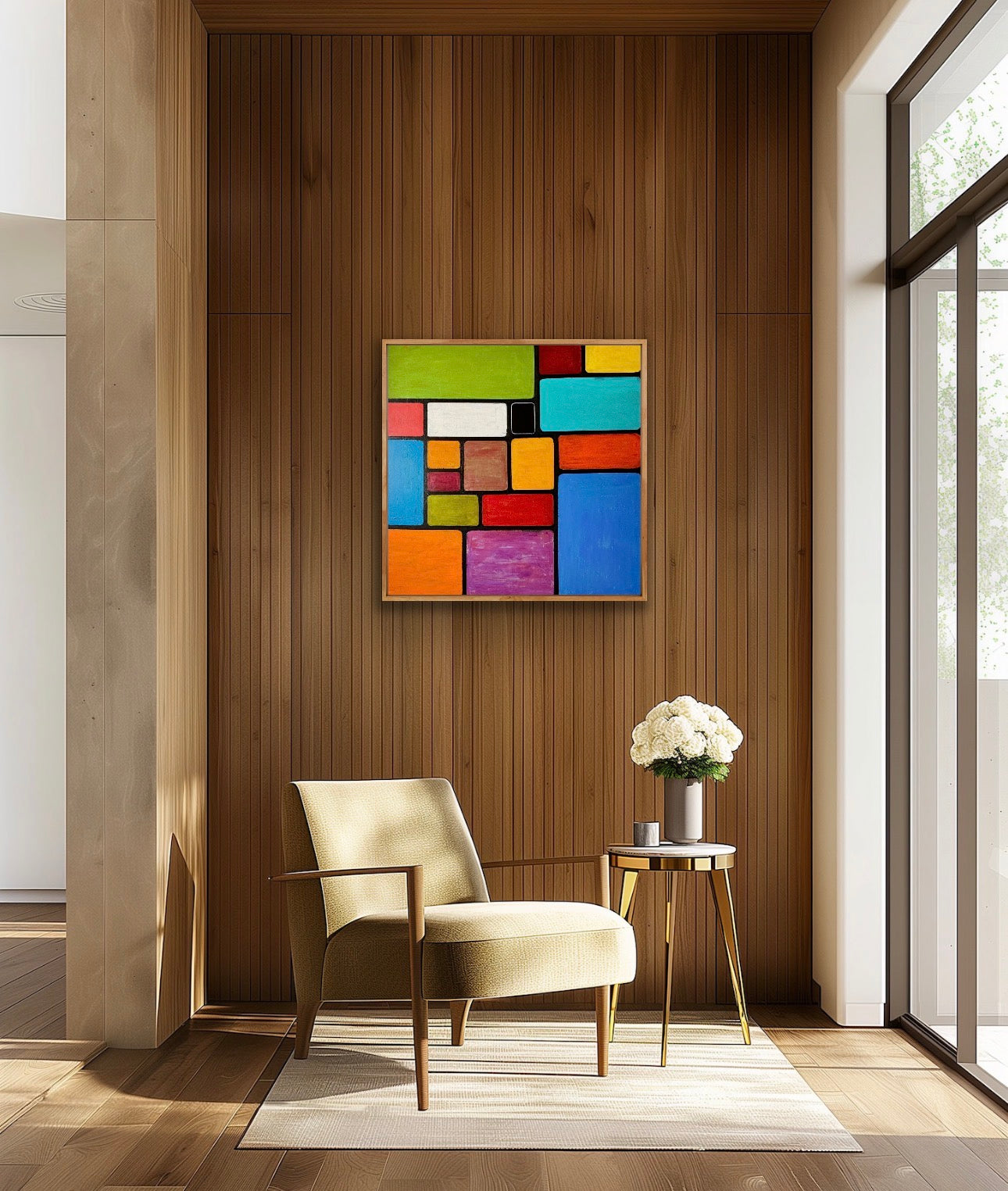 Symphony of Windows 36"x36"