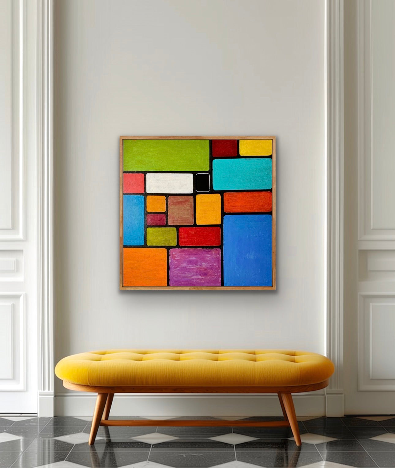 Symphony of Windows 36"x36"