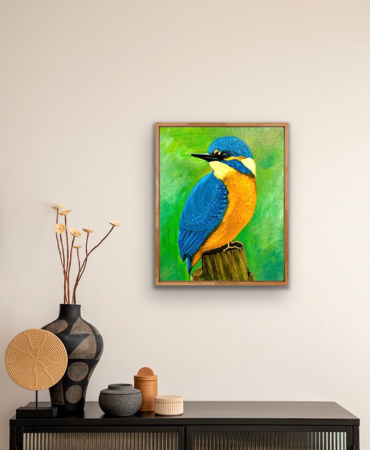 The Perch of Radiance 16'x20"