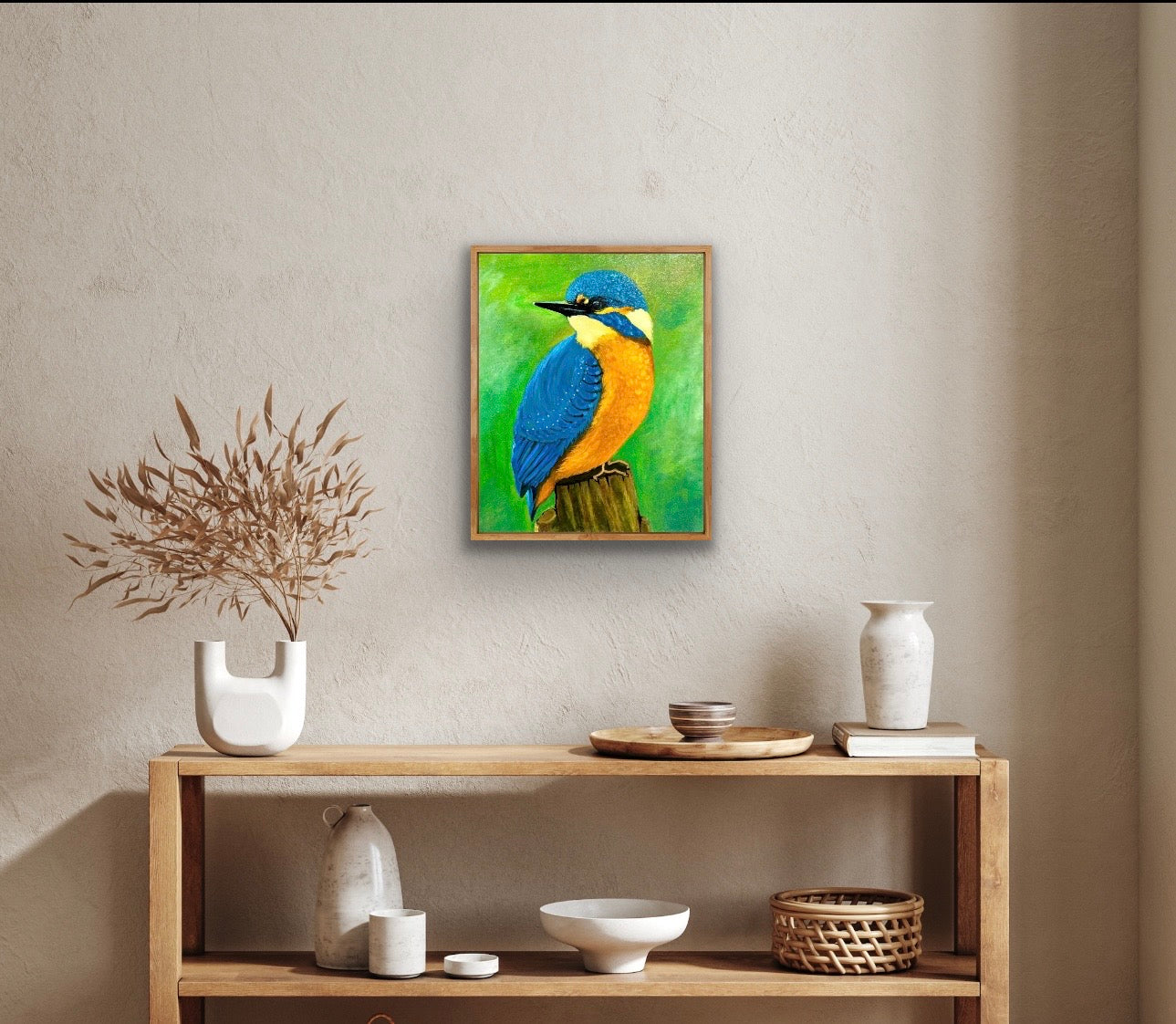 The Perch of Radiance 16'x20"