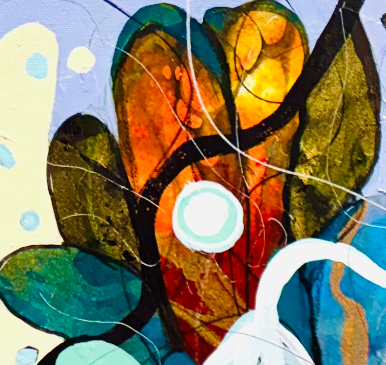 Whimsies in Motion 24"x24"