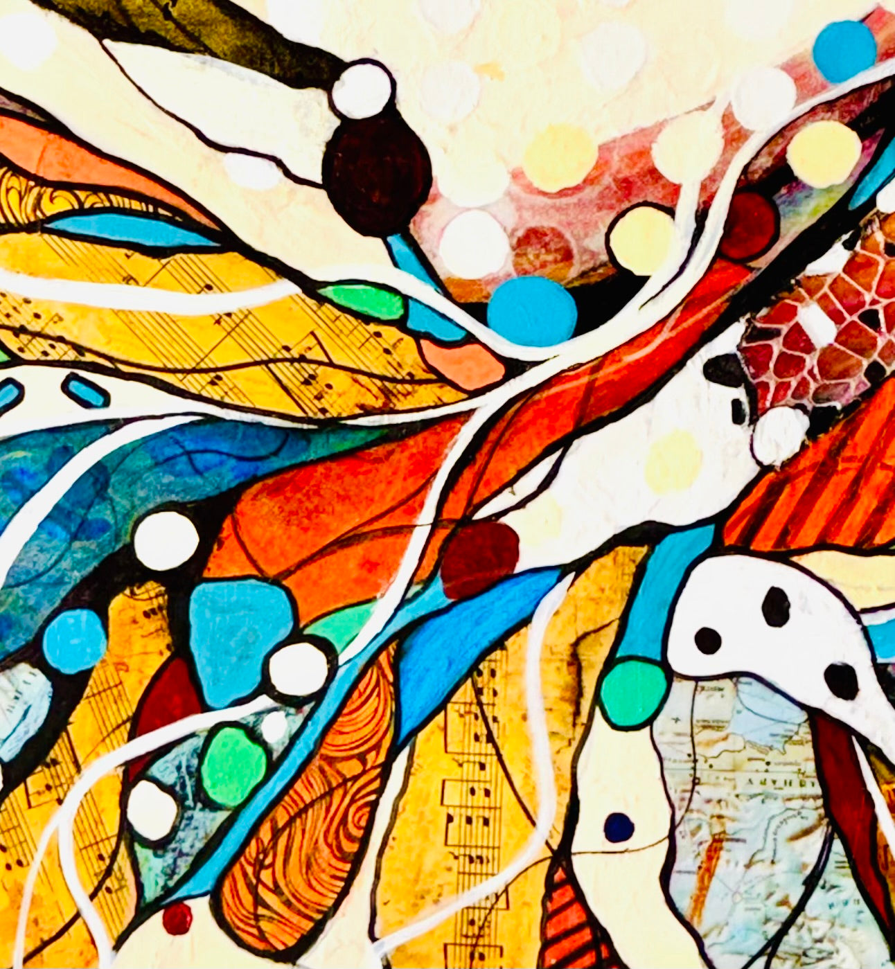 Harmonious Convergence 24"x24"