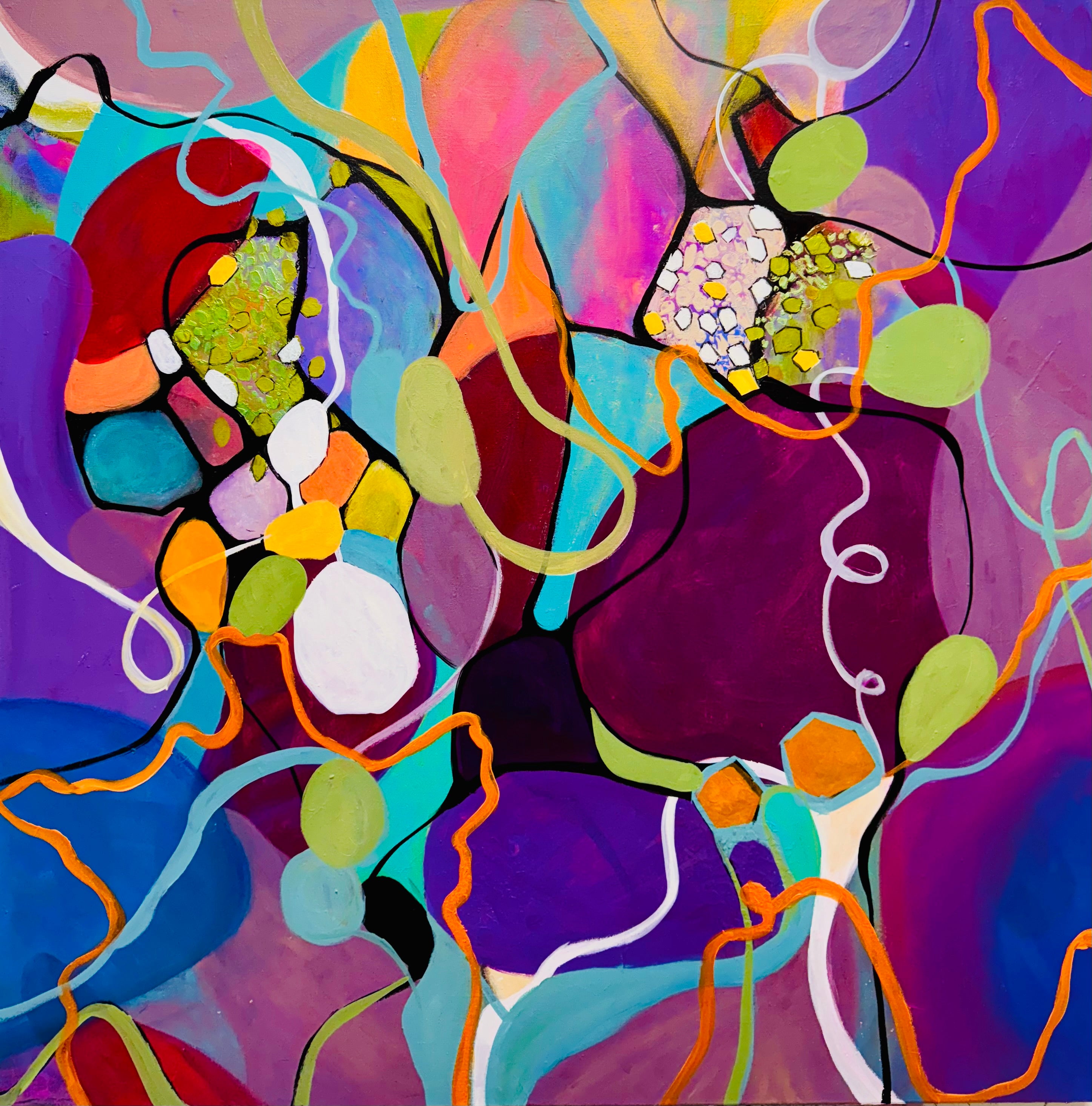 Royal Symphony 36"x36"