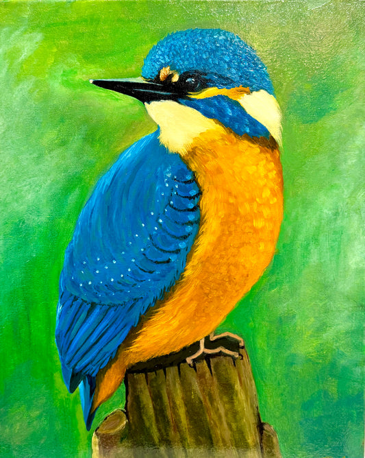 The Perch of Radiance 16'x20"